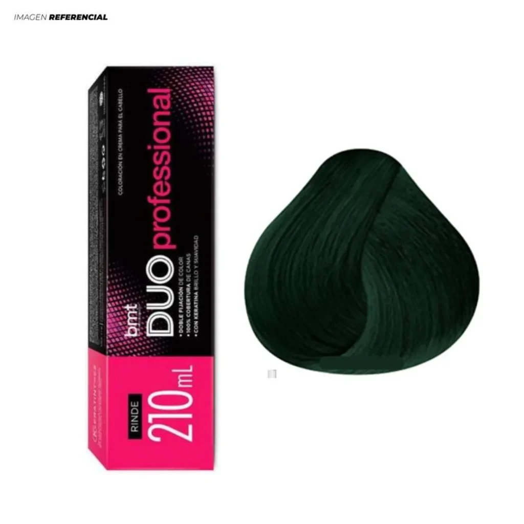 TINTE DUO BMT MATIZANTE TONO VERDE - 2 TUBOS