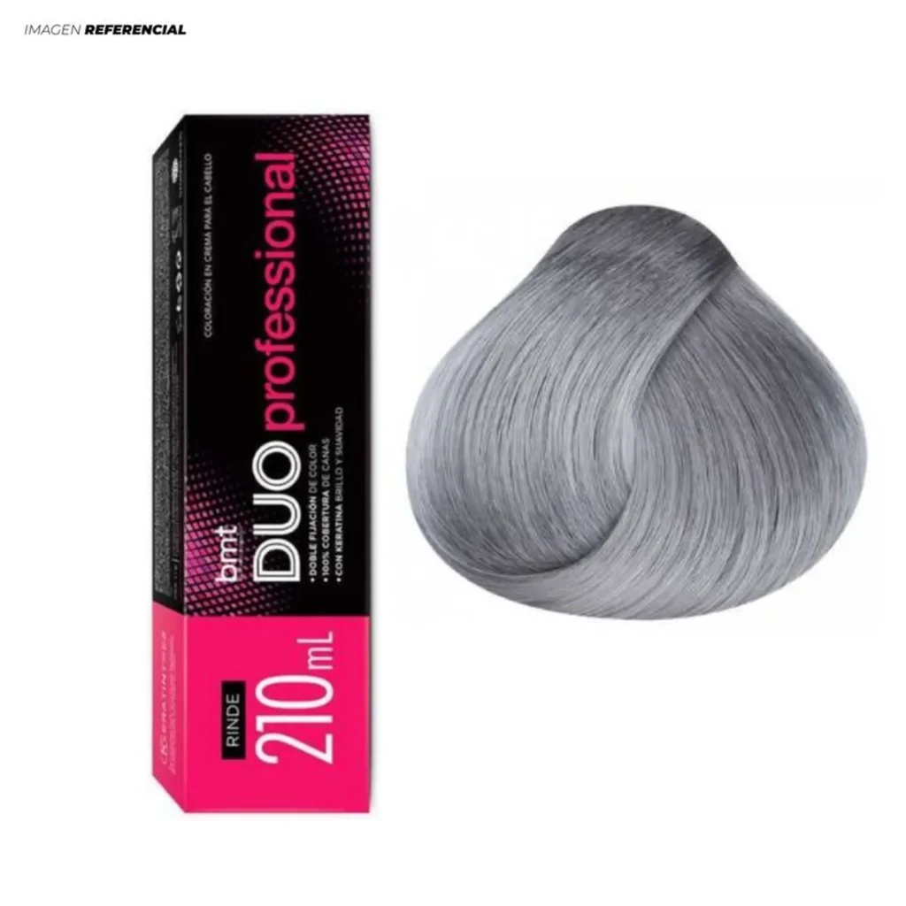 TINTE DUO BMT MATIZANTE TONO PLATA - 2 TUBOS